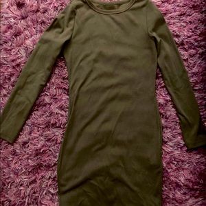 SHEIN long sleeved body con dress